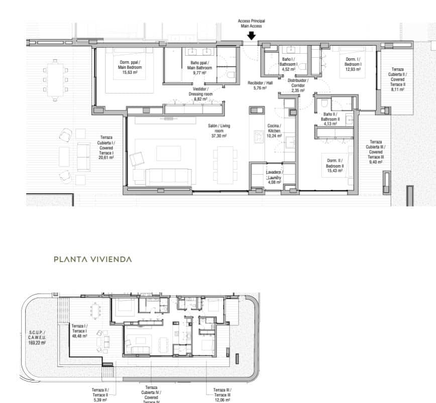 Apartamento de 4 habitaciones en Marbella en venta con piscina - 5.095.000 € (Ref: 8607074)