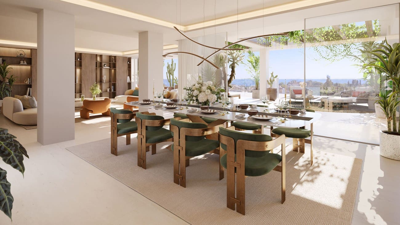 Apartamento de 4 habitaciones en Marbella en venta con piscina - 5.095.000 € (Ref: 8607074)