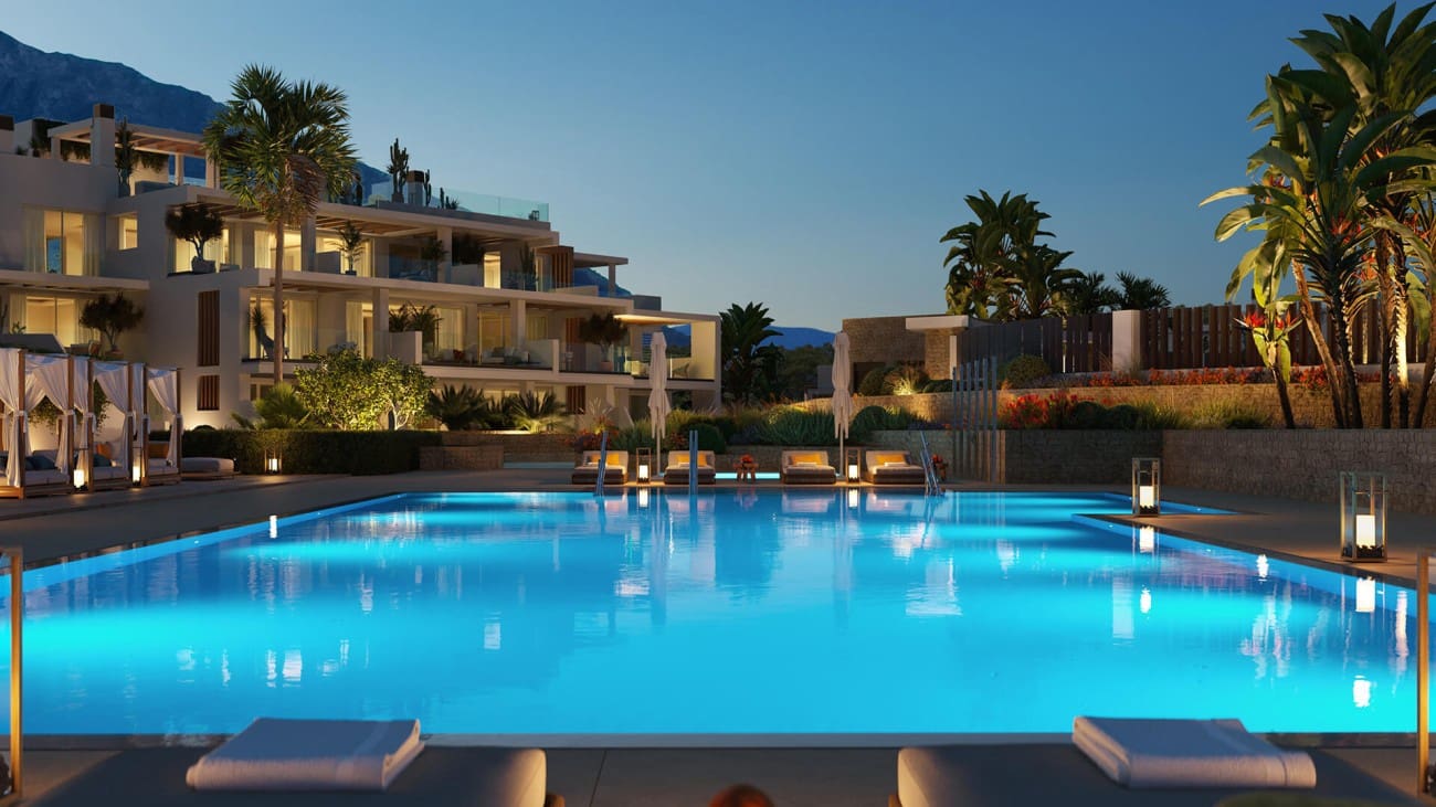 Apartamento de 4 habitaciones en Marbella en venta con piscina - 5.095.000 € (Ref: 8607074)