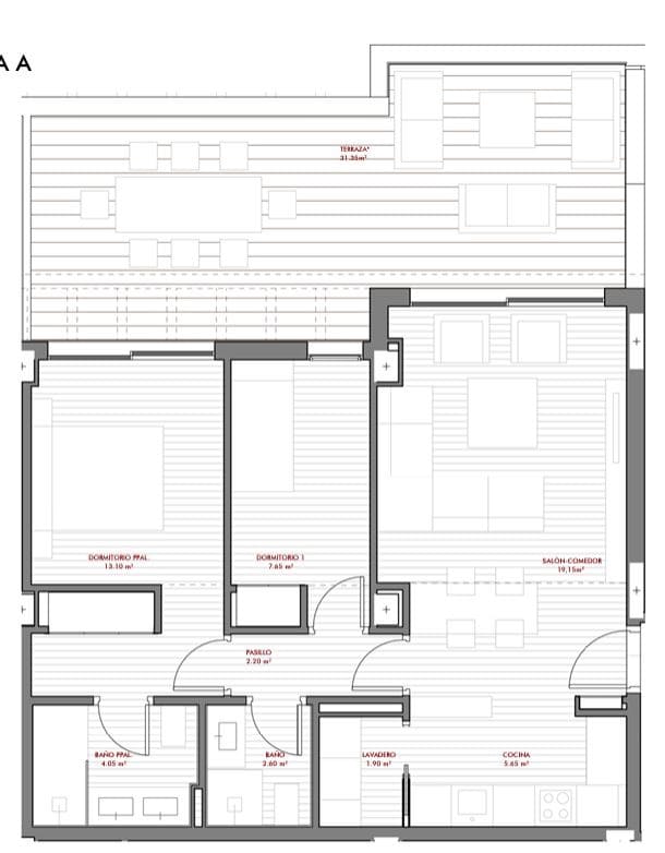 2 makuuhuone Huoneisto myytävänä paikassa Mijas mukana uima-altaan - 470 000 € (Ref: 8644232)