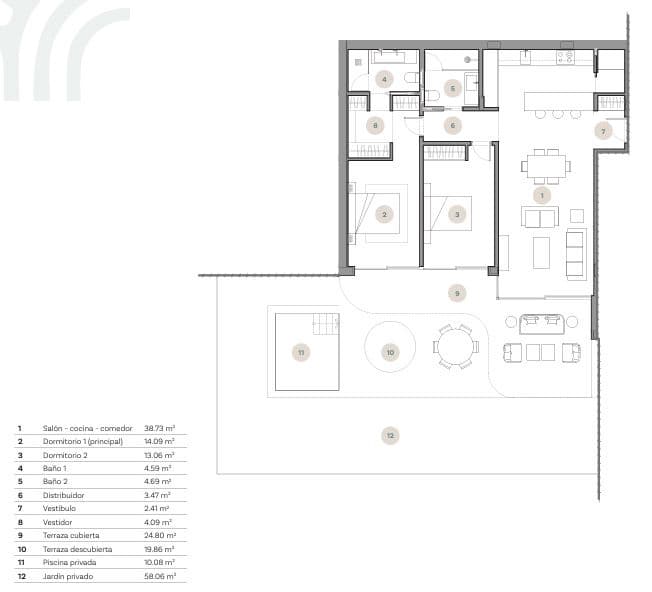 2 bedroom Apartment for sale in Casares with pool - € 495,000 (Ref: 8647348)