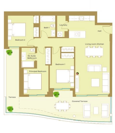 3 bedroom Apartment for sale in Sotogrande with pool - € 1,245,000 (Ref: 8677294)