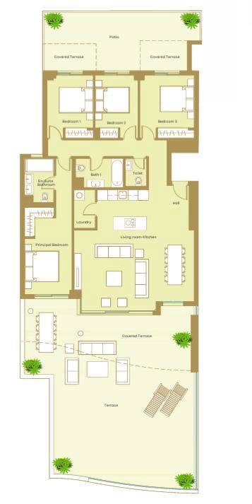 3 bedroom Apartment for sale in Sotogrande with pool - € 1,245,000 (Ref: 8677294)