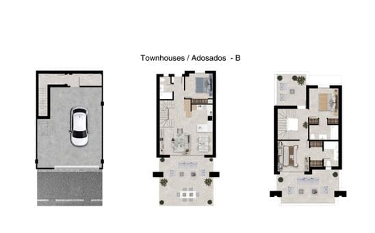 3 soveværelse Byhus til salg i Mijas med swimmingpool - € 645.000 (Ref: 8728332)