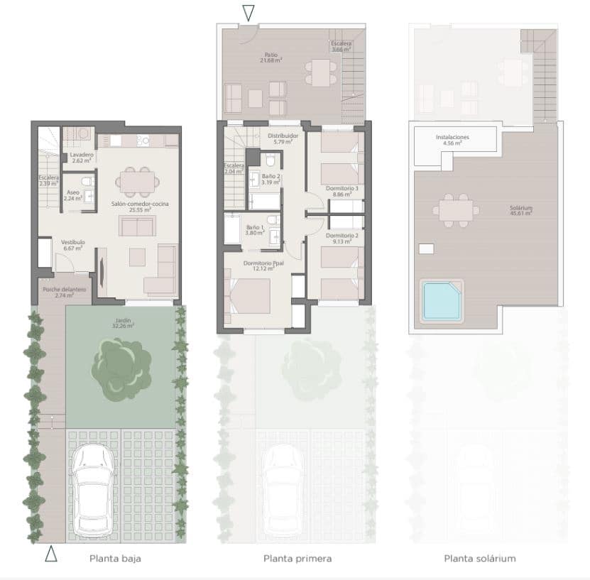 3 soverom Hus til salgs i Fuengirola med svømmebasseng - € 475 000 (Ref: 8744488)
