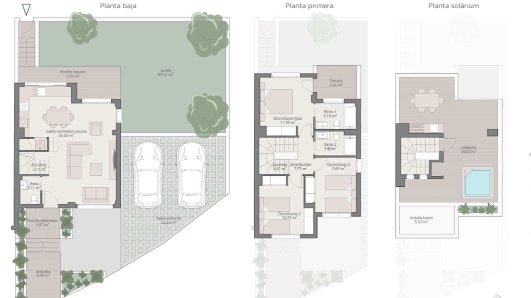 3 soveværelse Byhus til salg i Fuengirola med swimmingpool - € 470.000 (Ref: 8744489)