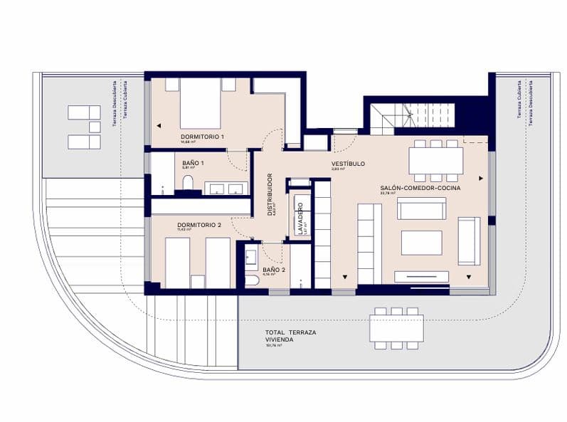 2 bedroom Apartment for sale in Marbella with pool - € 767,000 (Ref: 8744490)