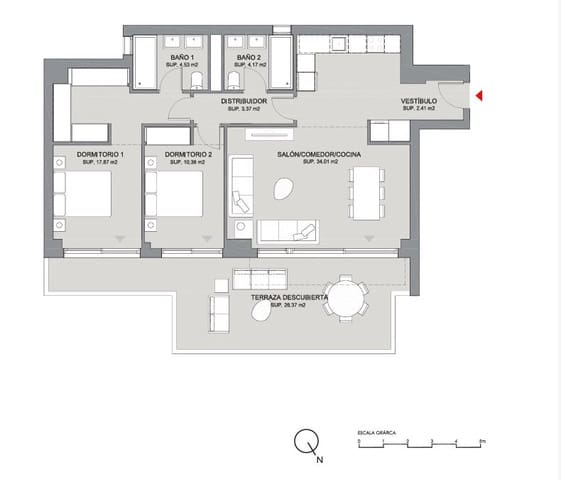 2 quarto Apartamento para venda em Mijas pueblo, Mijas com piscina - 689 900 € (Ref: 8788635)