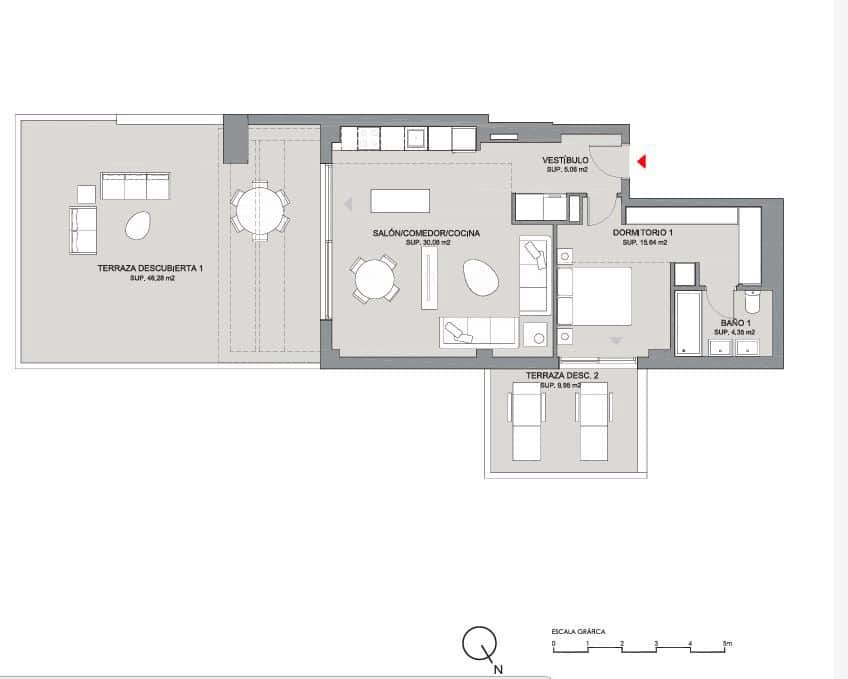 2 quarto Apartamento para venda em Mijas com piscina - 689 900 € (Ref: 8788635)