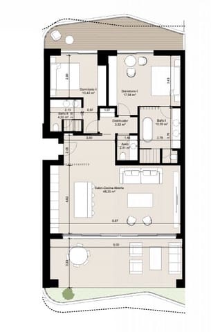 2 sypialnia Apartament na sprzedaż w Sotogrande, San Roque z basenem - 850 000 € (Ref: 8807385)