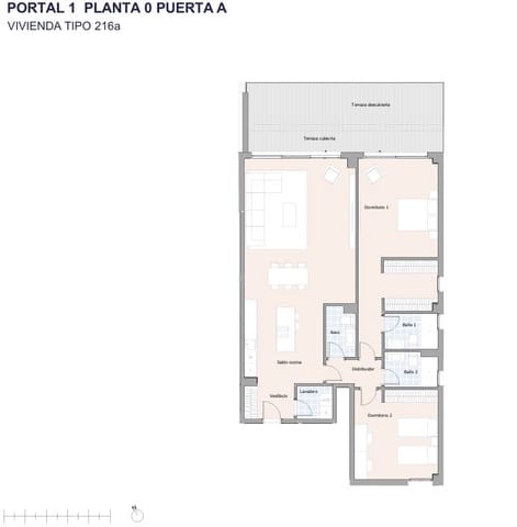3 quarto Apartamento para venda em Marbella com piscina - 1 099 000 € (Ref: 8820699)