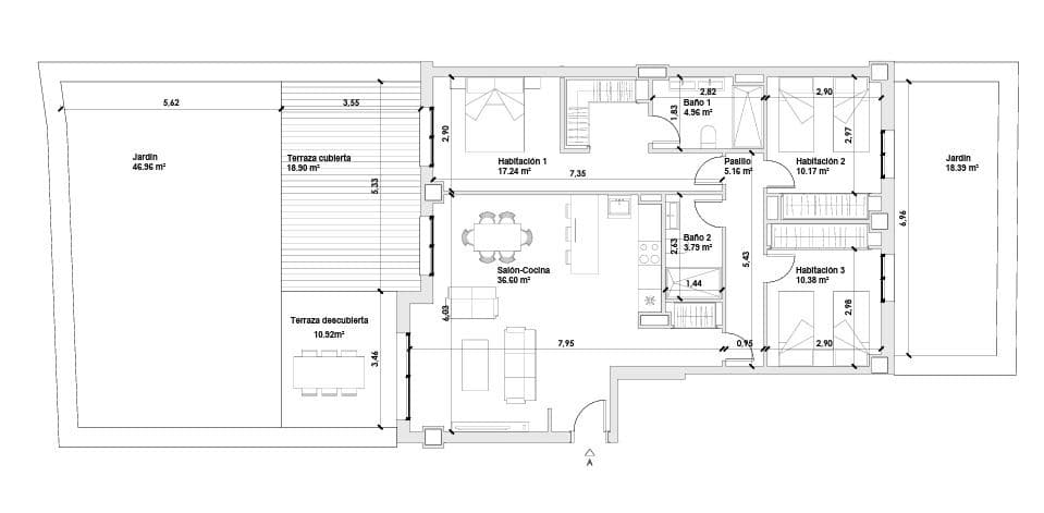 3 soveværelse Lejlighed til salg i Casares med swimmingpool - € 472.000 (Ref: 8837813)