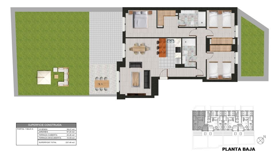 3 soveværelse Lejlighed til salg i Casares med swimmingpool - € 472.000 (Ref: 8837813)