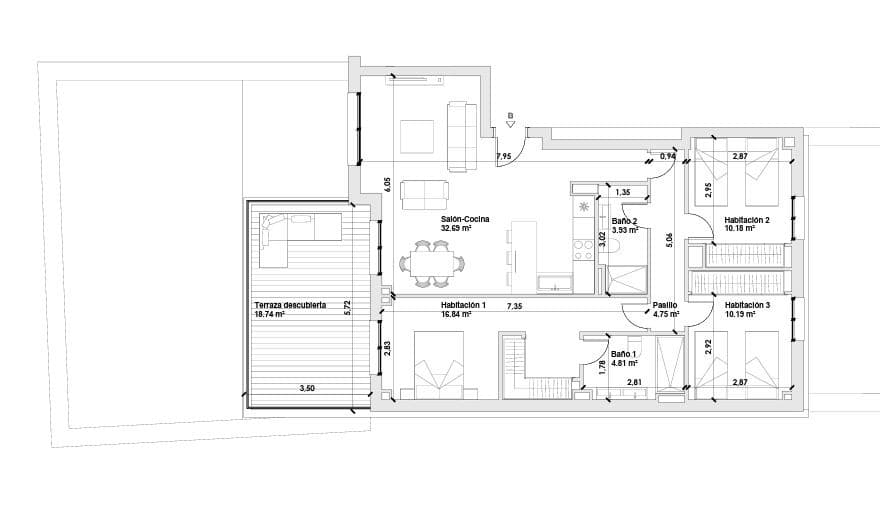 3 soveværelse Lejlighed til salg i Casares med swimmingpool - € 455.000 (Ref: 8837814)