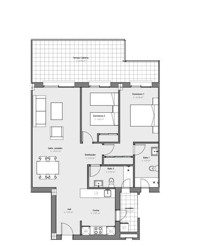 3 makuuhuone Huoneisto myytävänä paikassa Mijas pueblo, Mijas mukana uima-altaan - 295 000 € (Ref: 8840307)