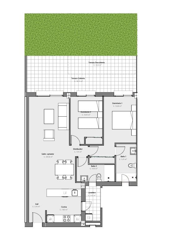 3 soverom Leilighet til salgs i Mijas med svømmebasseng - € 285 000 (Ref: 8840308)