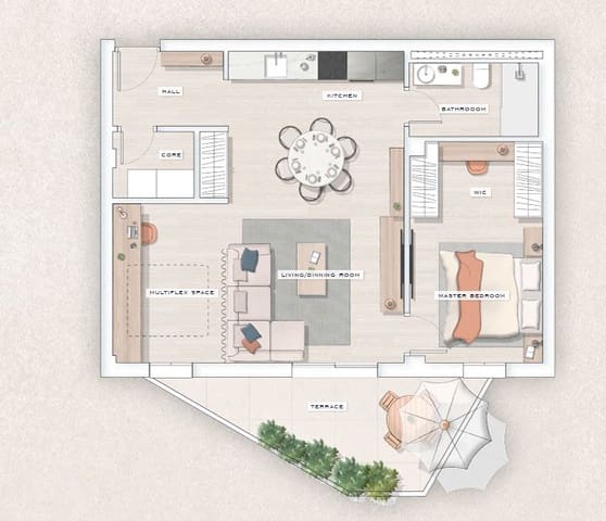 1 Zimmer Apartment zu verkaufen in Mijas pueblo, Mijas mit Pool - 295.000 € (Ref: 8863339)