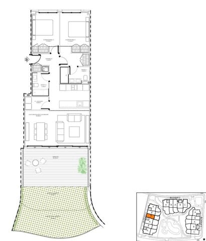 Apartamento de 2 habitaciones en Estepona en venta con piscina - 410.000 € (Ref: 8868198)