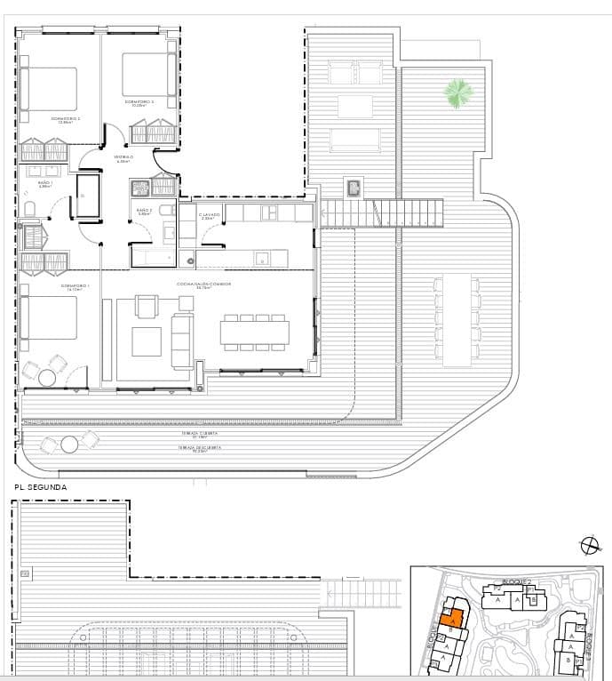 Apartamento de 2 habitaciones en Estepona en venta con piscina - 410.000 € (Ref: 8868198)