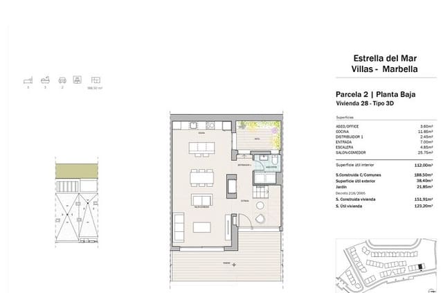 3 makuuhuone Omakotitalo myytävänä paikassa Marbella mukana uima-altaan - 950 000 € (Ref: 8886814)