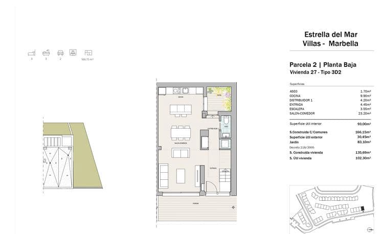 3 sypialnia Dom na sprzedaż w Marbella z basenem - 950 000 € (Ref: 8886814)