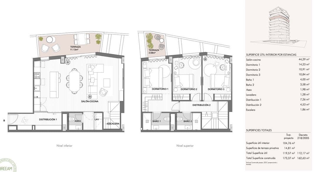 4 soverom Leilighet til salgs i Malaga by med svømmebasseng - € 1 615 000 (Ref: 8886816)