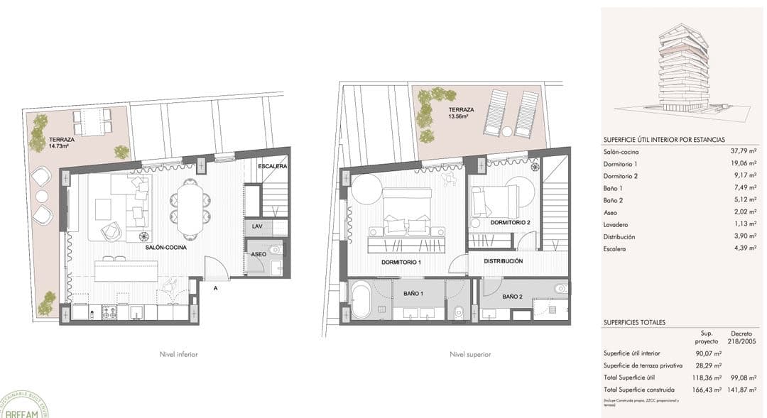 4 soverom Leilighet til salgs i Malaga by med svømmebasseng - € 1 615 000 (Ref: 8886816)