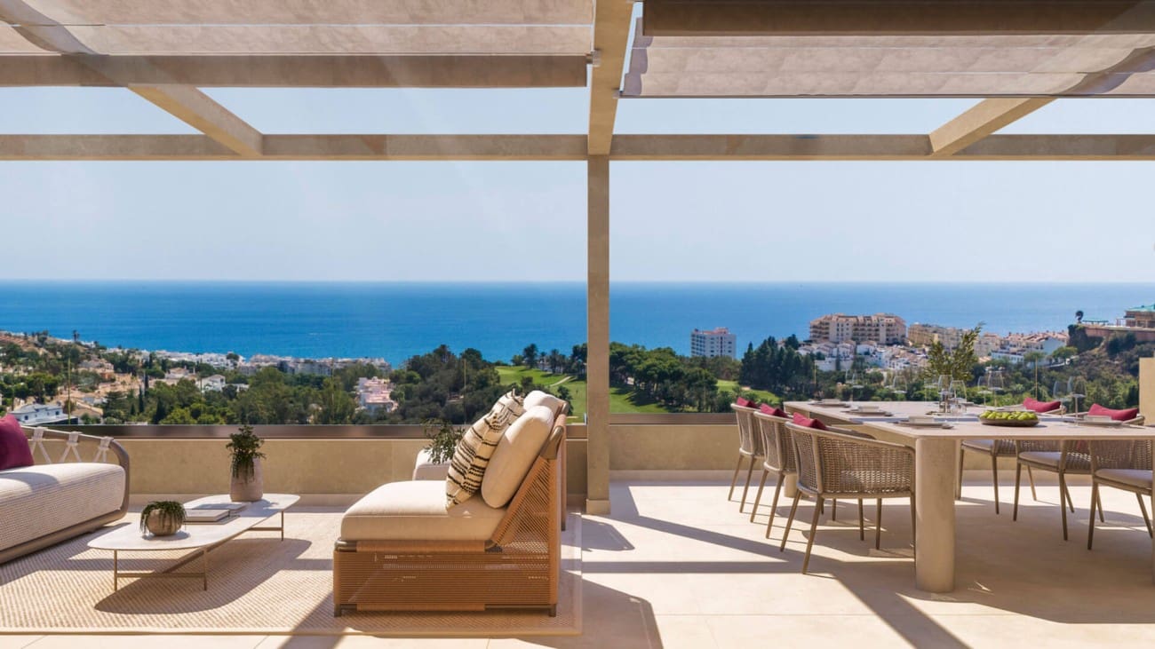 2 sypialnia Apartament na sprzedaż w Benalmadena z basenem - 415 000 € (Ref: 8913595)