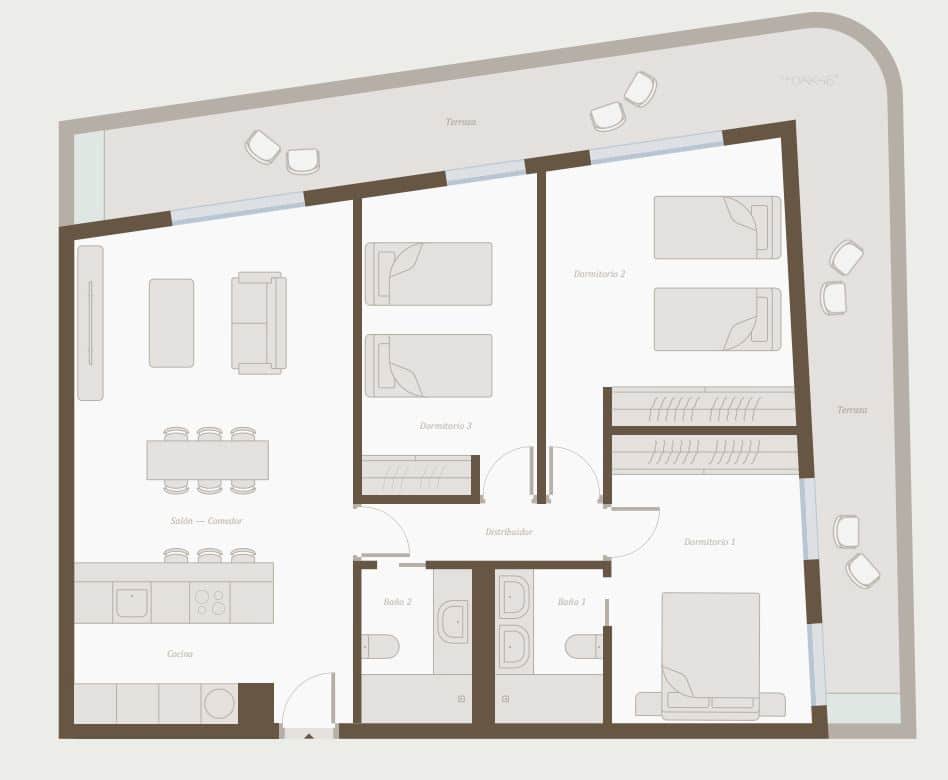 2 sovrum Lägenhet till salu i Estepona med pool - 395 000 € (Ref: 8960861)