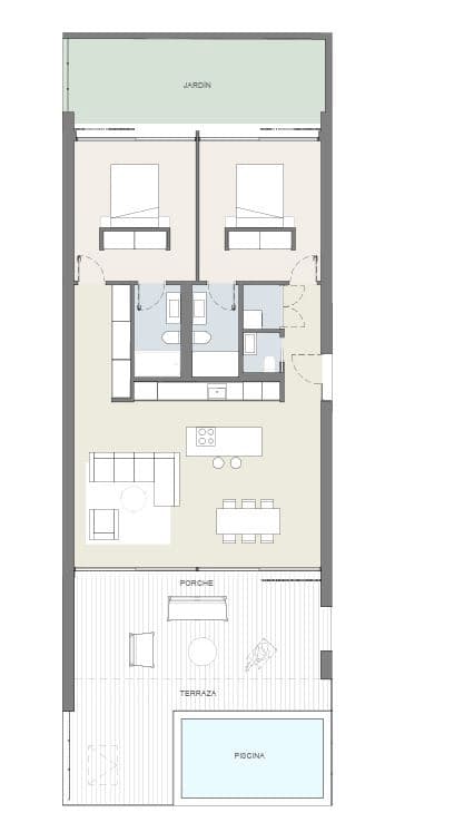 2 sypialnia Willa na sprzedaż w Marbella z basenem - 850 000 € (Ref: 8971200)
