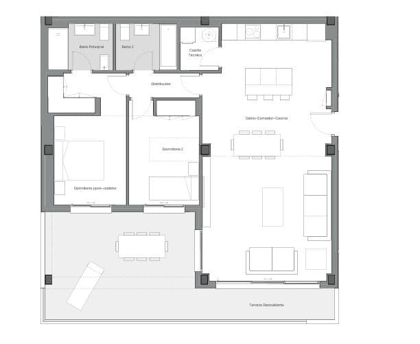 2 bedroom Apartment for sale in Marbella with pool - € 810,000 (Ref: 8982847)