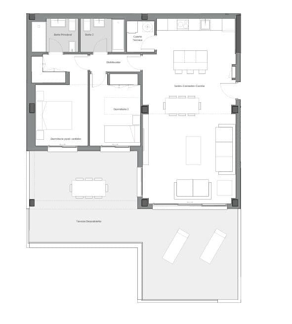 2 sypialnia Apartament na sprzedaż w Marbella z basenem - 530 000 € (Ref: 8982848)