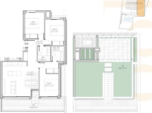 2 makuuhuone Huoneisto myytävänä paikassa Torremolinos mukana uima-altaan - 385 000 € (Ref: 8982852)