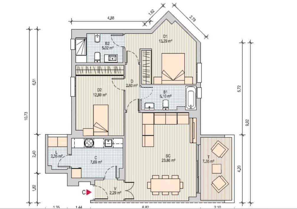 2 chambre Appartement à vendre à Estepona - 390 000 € (Ref: 9115092)
