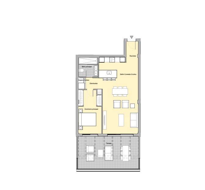 1 makuuhuone Huoneisto myytävänä paikassa Marbella mukana uima-altaan - 225 000 € (Ref: 9245412)