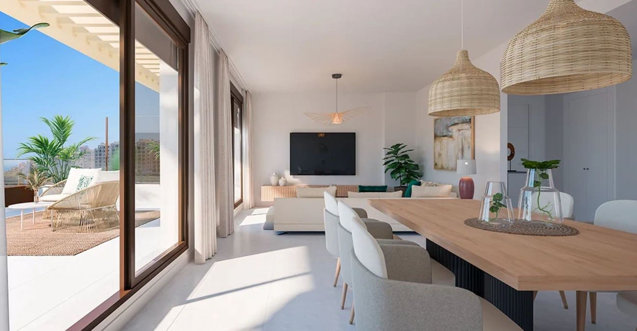 2 makuuhuone Huoneisto myytävänä paikassa Marbella mukana uima-altaan - 215 000 € (Ref: 9343821)