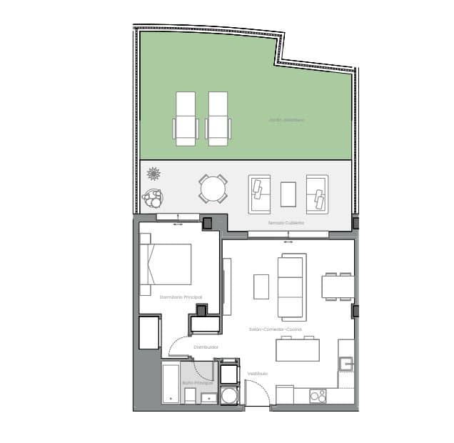 2 soveværelse Lejlighed til salg i Estepona med swimmingpool - € 325.000 (Ref: 9343823)