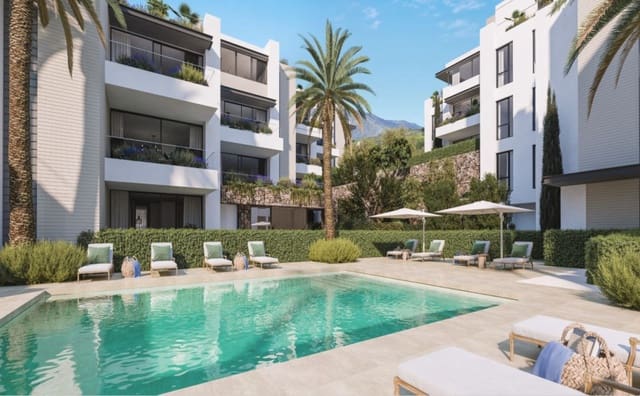 Apartamento de 2 habitaciones en Estepona en venta con piscina - 374.000 € (Ref: 9343832)