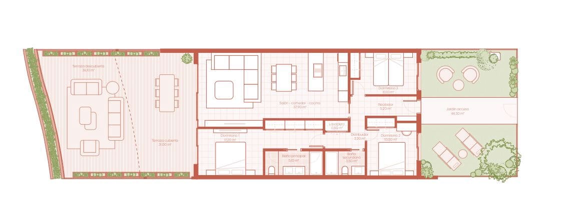 3 makuuhuone Huoneisto myytävänä paikassa Marbella mukana uima-altaan - 590 000 € (Ref: 9343842)