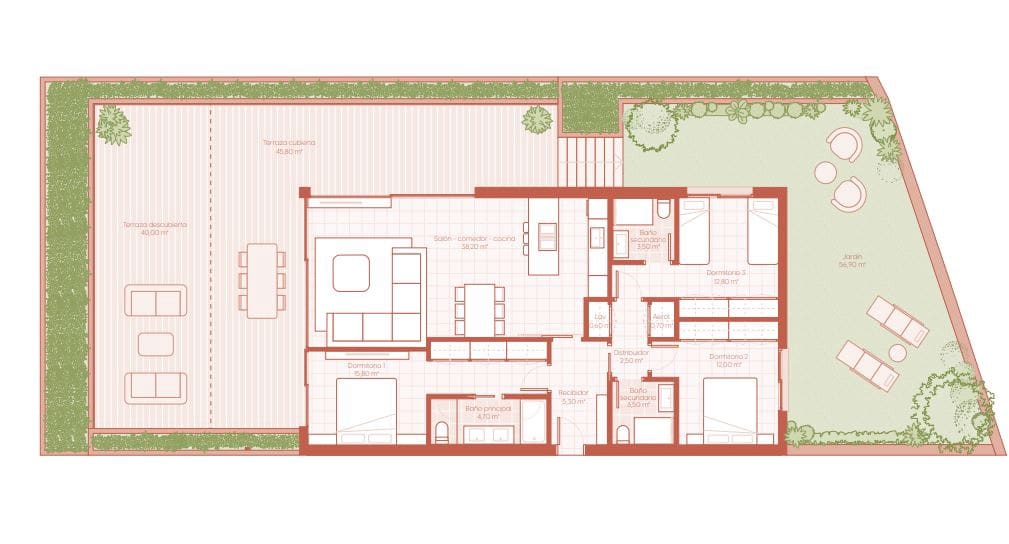 3 makuuhuone Huoneisto myytävänä paikassa Marbella mukana uima-altaan - 590 000 € (Ref: 9343842)