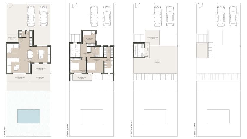 3 chambre Maison de Ville à vendre à Marbella avec piscine - 630 000 € (Ref: 9354214)