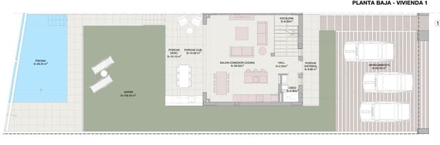 3 bedroom Villa for sale in Cancelada, Estepona with pool - € 593,000 (Ref: 9360463)