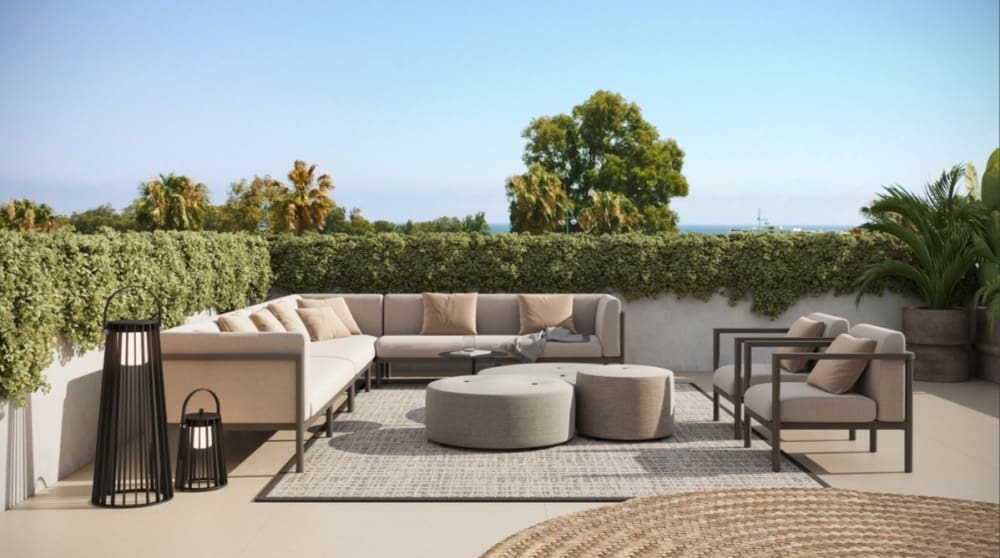 1 sovrum Lägenhet till salu i San Pedro de Alcantara med pool - 399 000 € (Ref: 9805017)