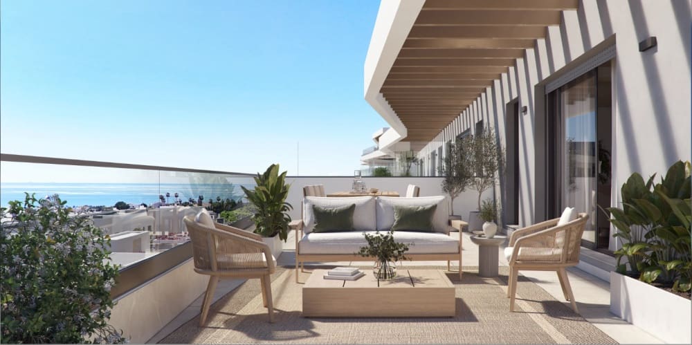 3 sovrum Lägenhet till salu i Estepona med pool - 608 000 € (Ref: 9805046)