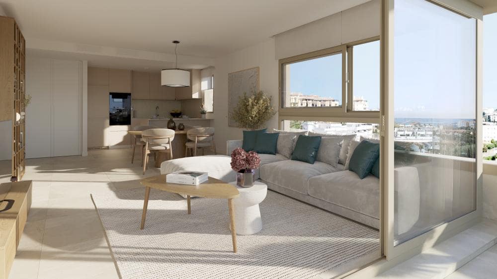 3 sypialnia Apartament na sprzedaż w Mijas z basenem - 425 000 € (Ref: 9805069)