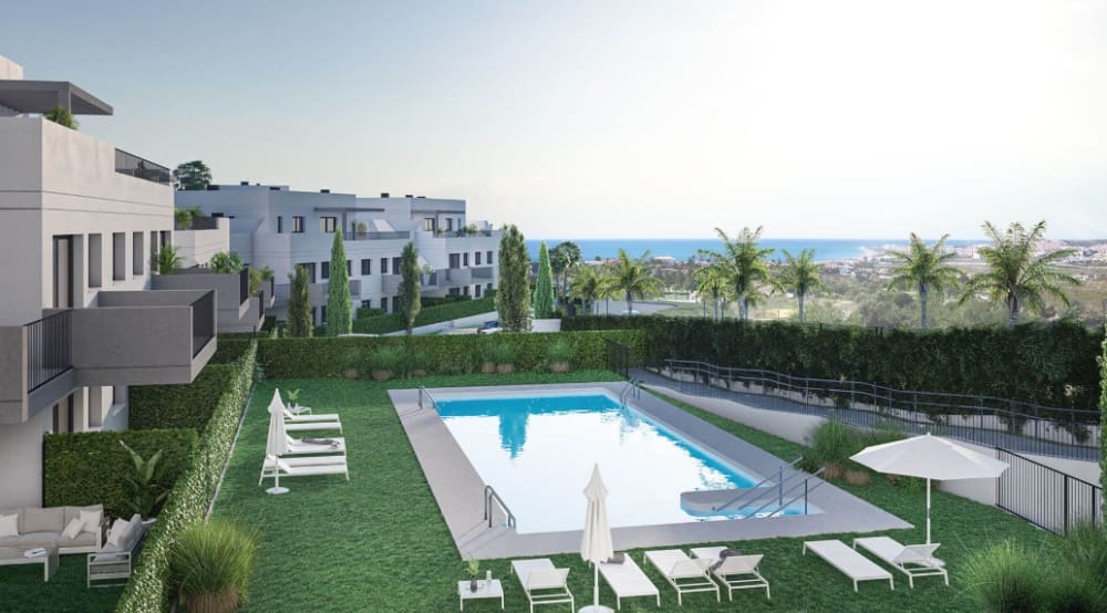 2 Zimmer Apartment zu verkaufen in Malaga Stadt mit Pool - 252.700 € (Ref: 9805105)