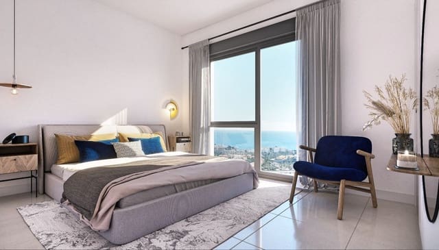 3 soverom Kjedet enebolig til salgs i Mijas Costa, Mijas med svømmebasseng garasje - € 465 000 (Ref: 7148245)