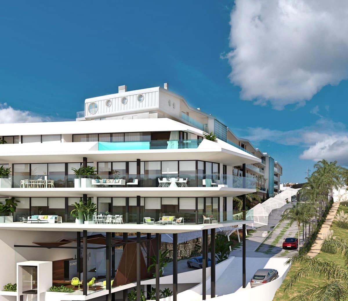 3 bedroom Penthouse for sale in Fuengirola with pool garage - € 2,255,000 (Ref: 7154768)