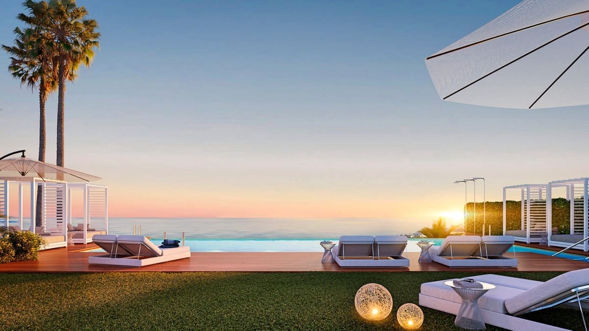 2 makuuhuone Kattohuoneisto myytävänä paikassa La Cala de Mijas mukana uima-altaan 
autotalli - 895 000 € (Ref: 7804601)