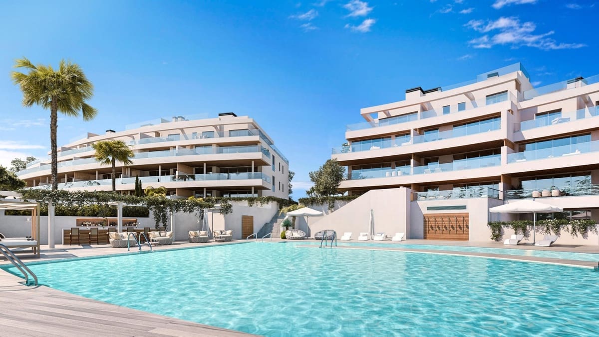 2 makuuhuone Kattohuoneisto myytävänä paikassa La Cala de Mijas mukana uima-altaan 
autotalli - 895 000 € (Ref: 7804601)